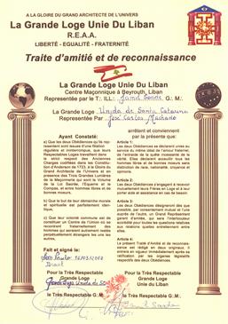 La Grande Loge Unie Du Liban